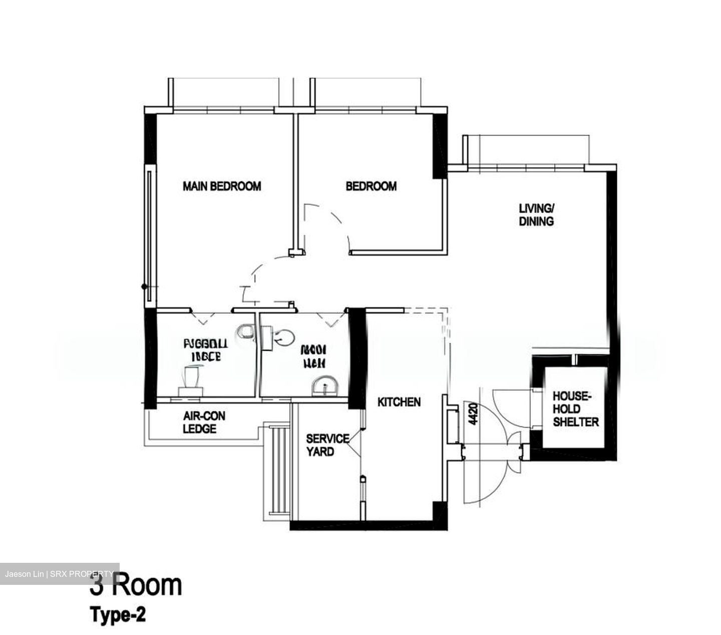 Blk 114A Alkaff Oasis (Toa Payoh), HDB 3 Rooms #569168641